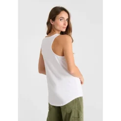 Tee-Shirt MAYFAIR blanc en coton Hattie