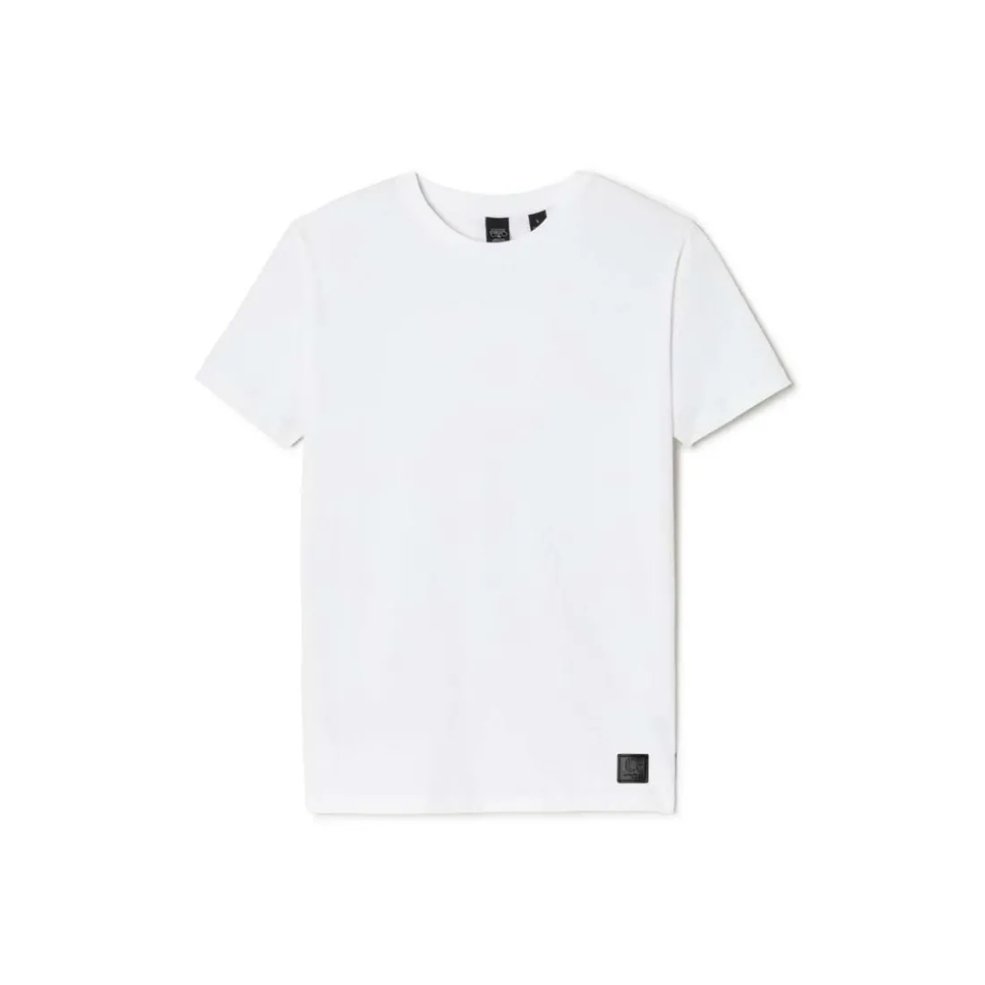 Tee-Shirt OBROWN blanc en coton Joel