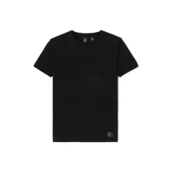 Tee-Shirt OBROWN noir en coton Dirk