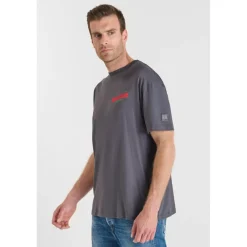 Tee-Shirt QUINNE gris en coton Bert