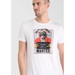 Tee-Shirt RENAUD blanc en coton Yuri