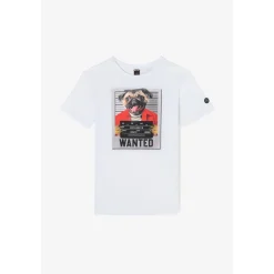 Tee-Shirt RENAUD blanc en coton Yuri