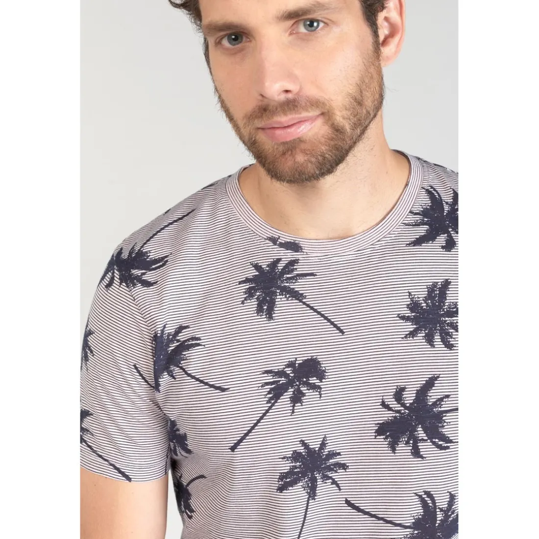 Tee-Shirt ROBLES rose en coton
