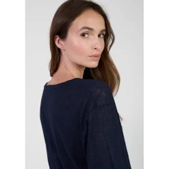 Tee-Shirt RONDAAN bleu Jade en viscose