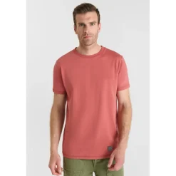 Tee-Shirt rouge en coton Rolf