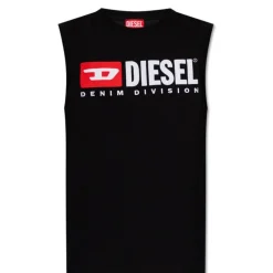 Tee-shirt sans manches coton noir