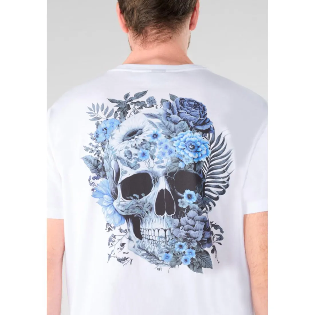 Tee-Shirt SANTIAGO blanc Udo en coton