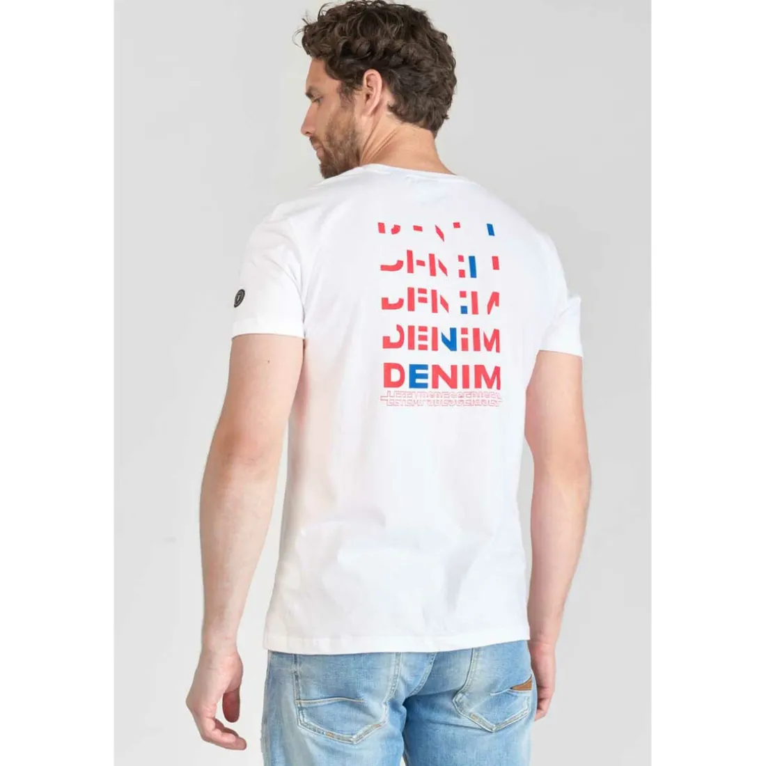 Tee-Shirt SAROS blanc en coton