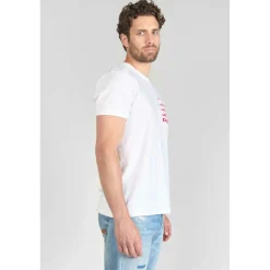 Tee-Shirt SAROS blanc en coton