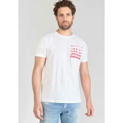 Tee-Shirt SAROS blanc en coton