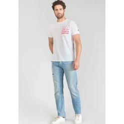 Tee-Shirt SAROS blanc en coton