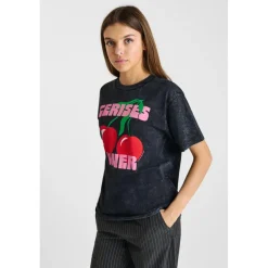 Tee-Shirt SPEARSGI noir en coton Dina