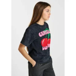 Tee-Shirt SPEARSGI noir en coton Dina