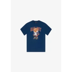 Tee-Shirt TAKEN bleu Nate en coton