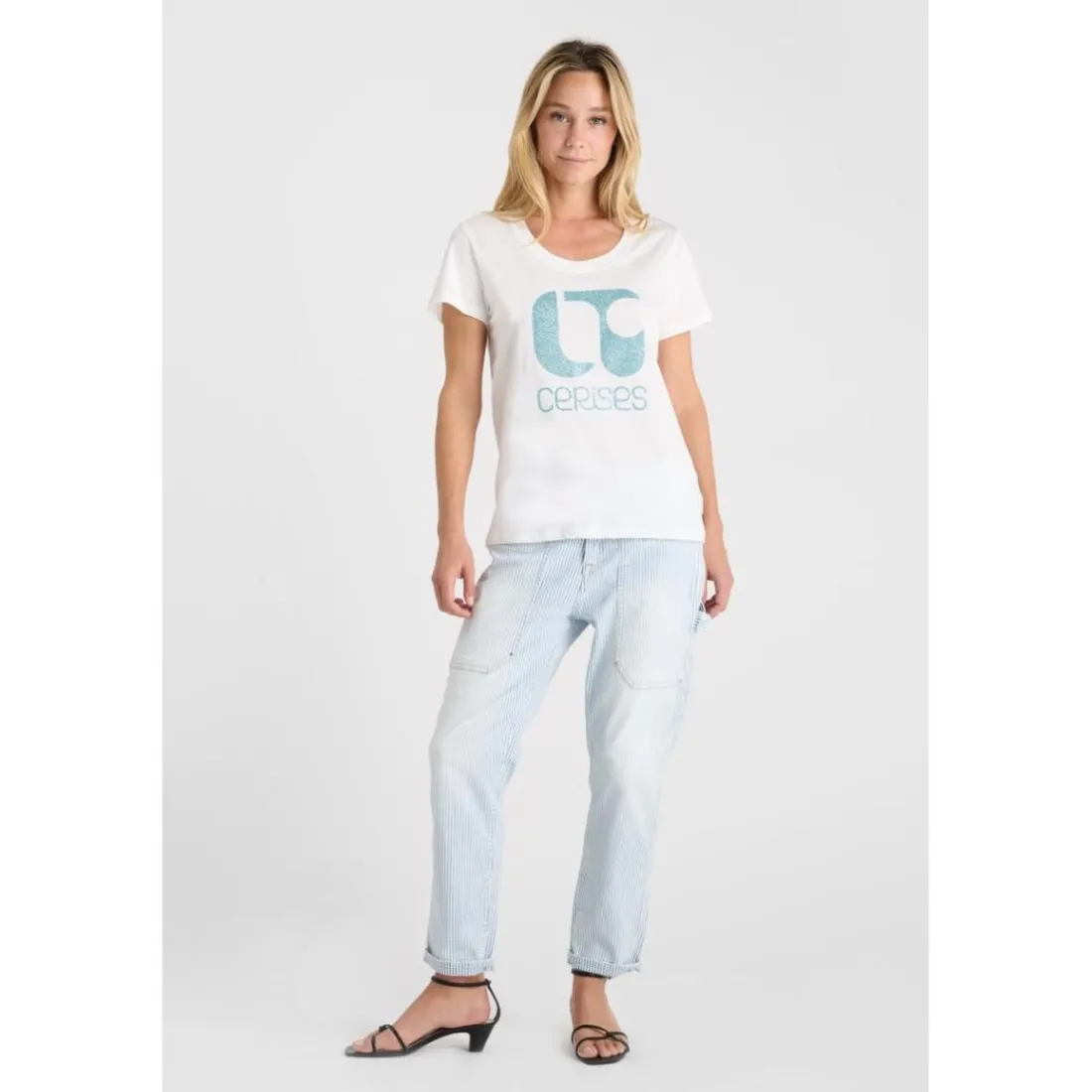 Tee-Shirt TAOLO blanc Pia