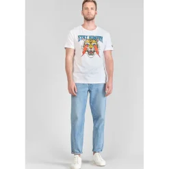 Tee-Shirt YAIR blanc en coton