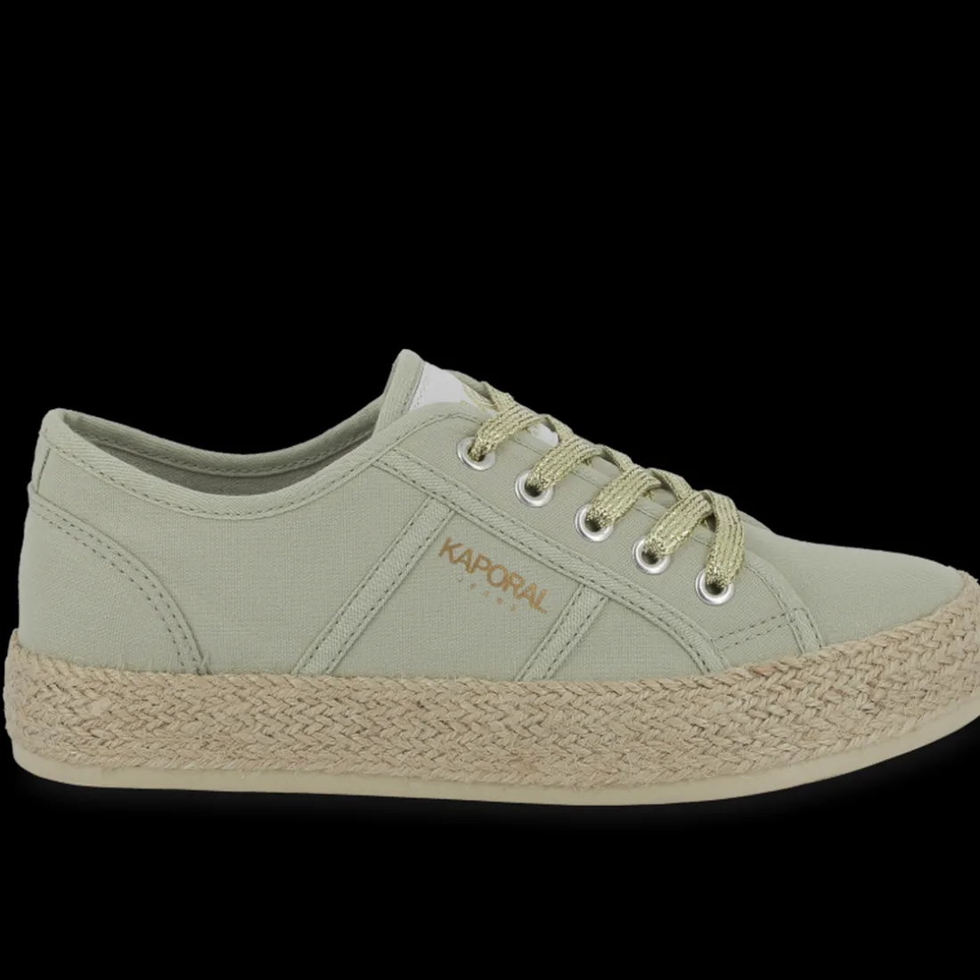 Tennis Femme BIORGATY tilleul en coton