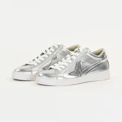 Tennis Femme en Cuir BRIANA Silver