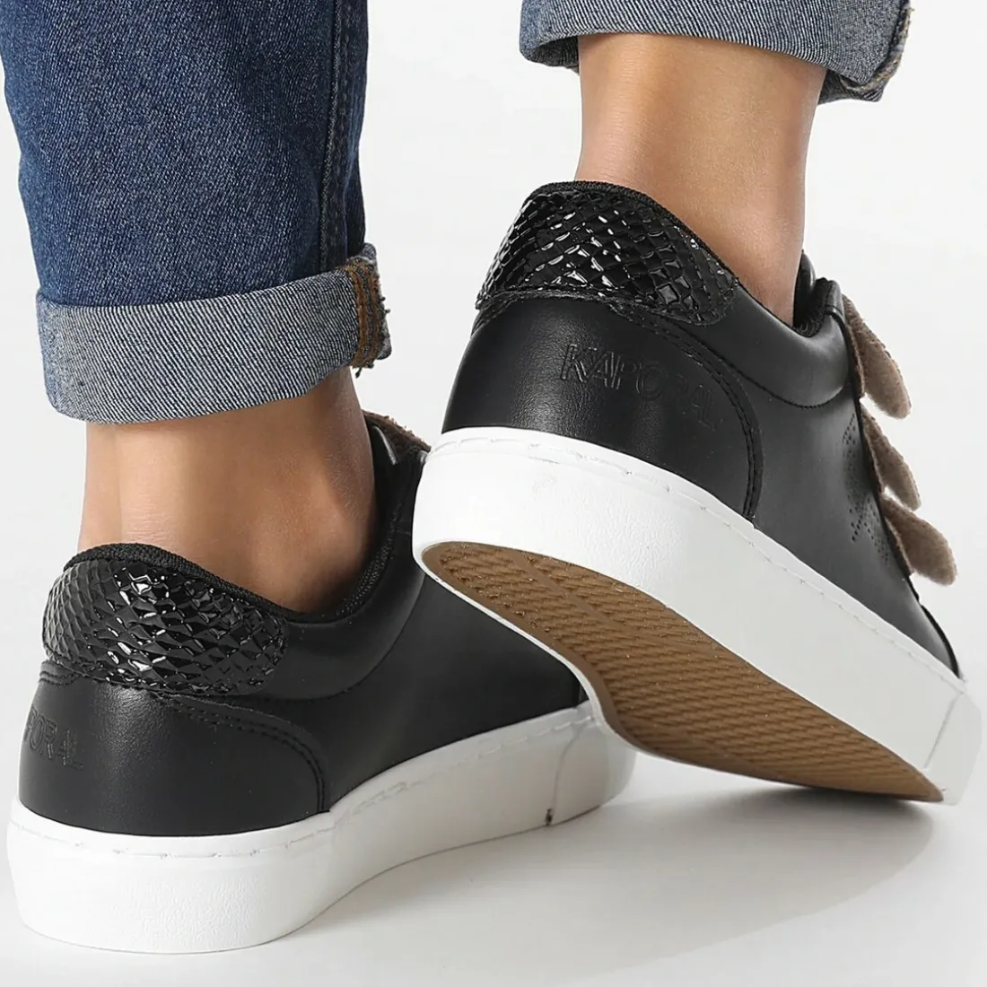 Tennis femme noir TIPPY