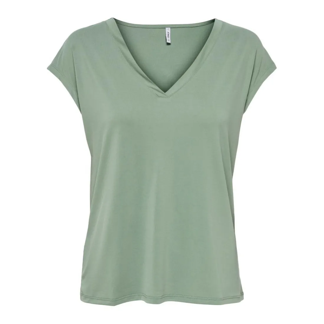 Top - Vert en coton modal