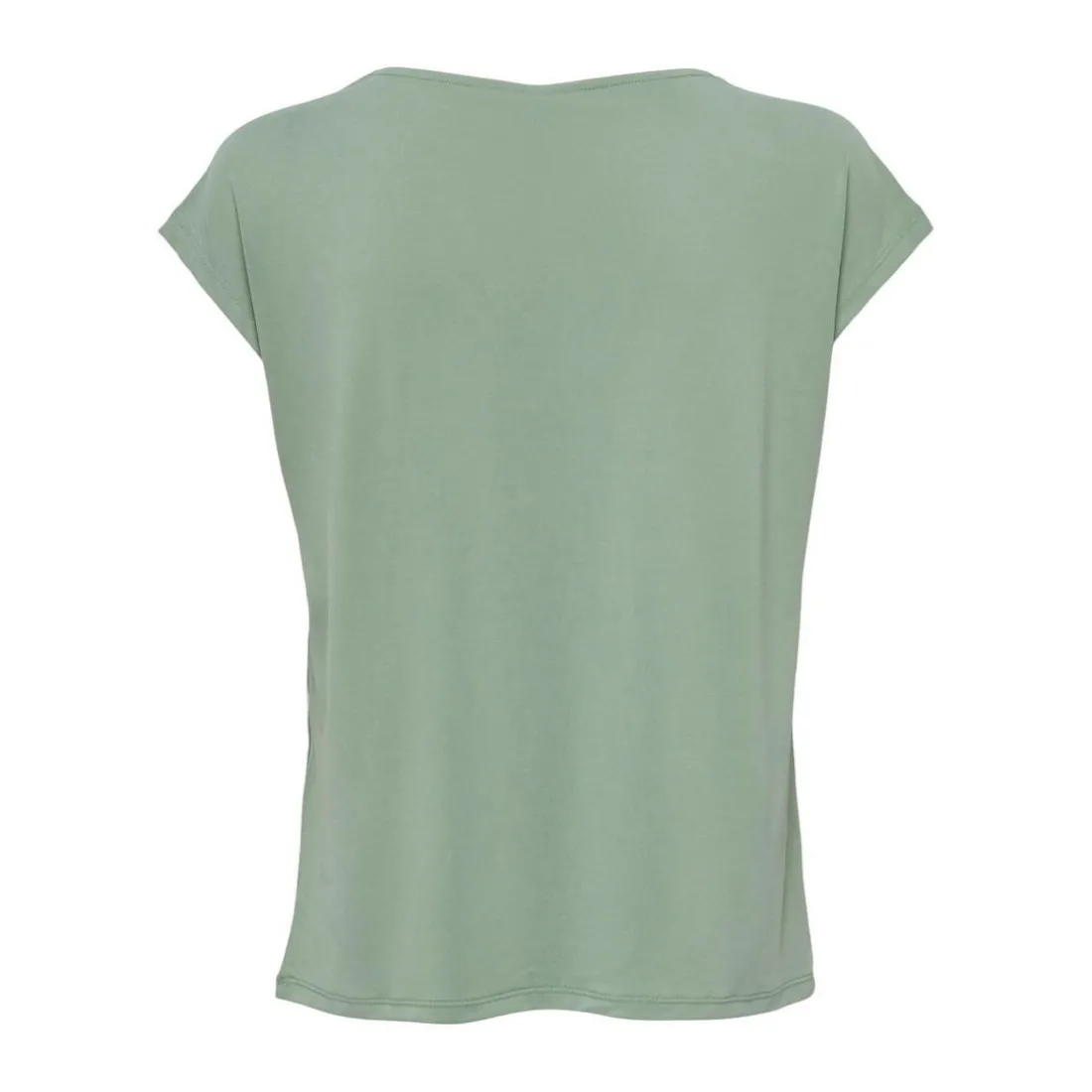 Top - Vert en coton modal