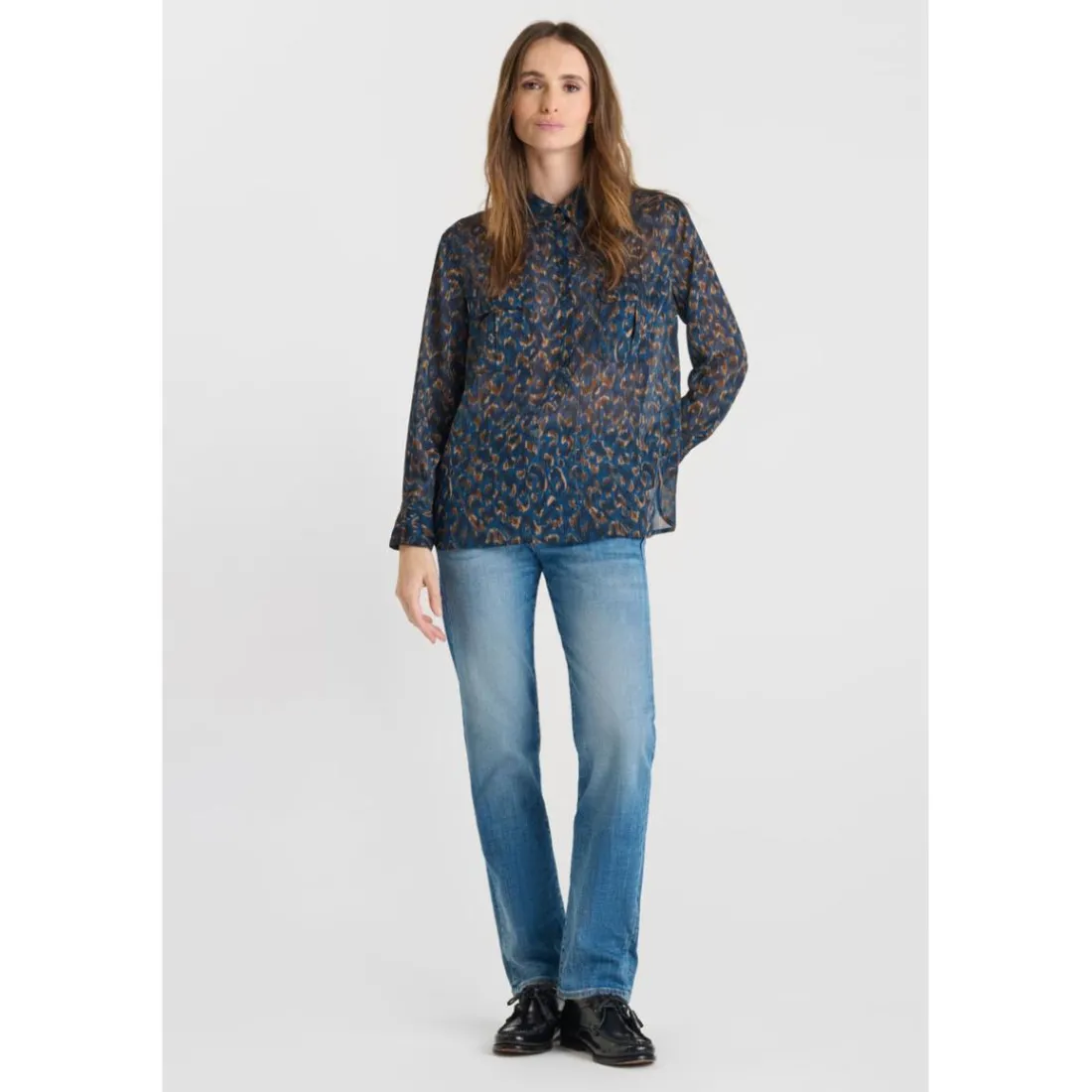 Top bleu Tia
