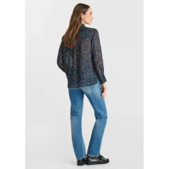 Top bleu Tia