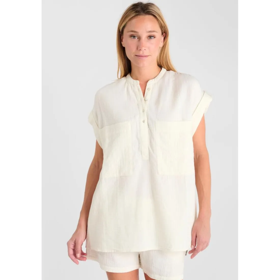 Top CLAUDIE blanc Vera