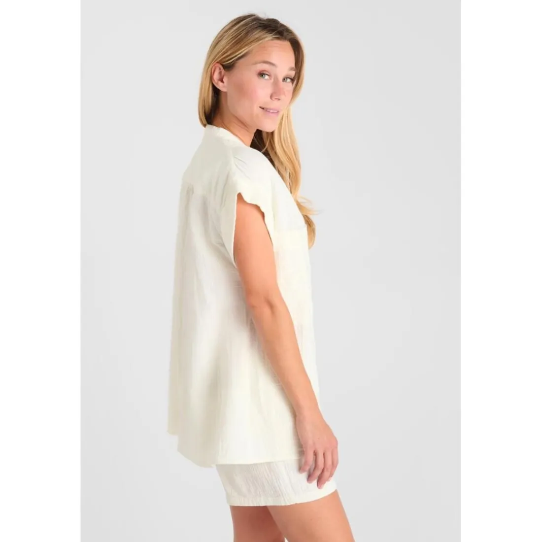 Top CLAUDIE blanc Vera