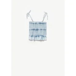 Top fille PAPASGI bleu