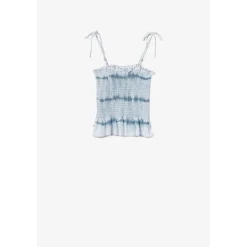 Top fille PAPASGI bleu