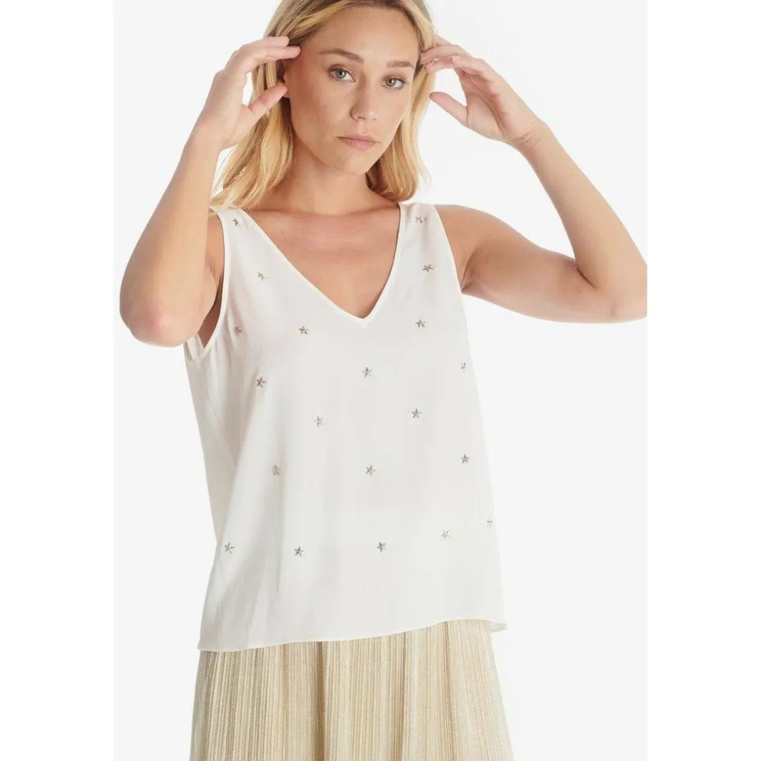 Top FIONI blanc