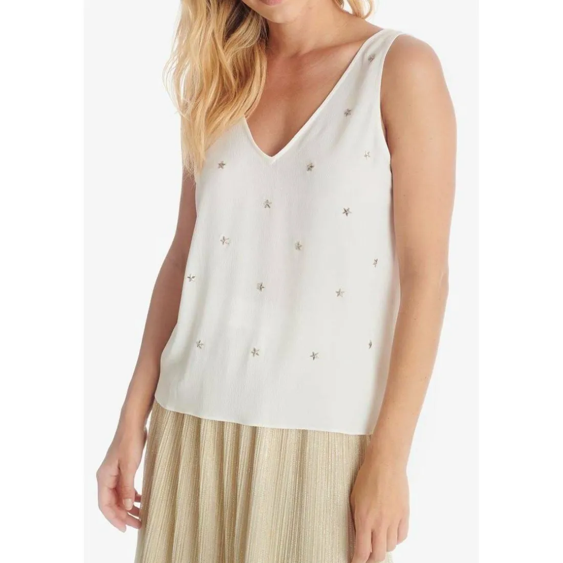 Top FIONI blanc