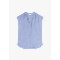 Top HANNON bleu en viscose Pia