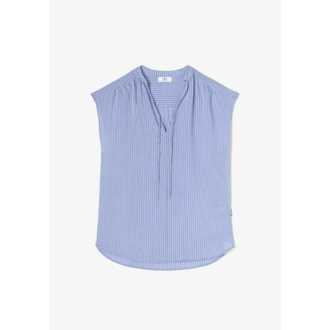 Top HANNON bleu en viscose Pia