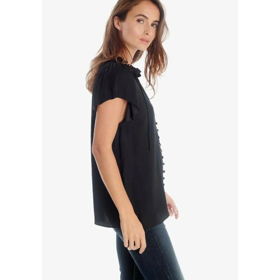 Top LAURE noir