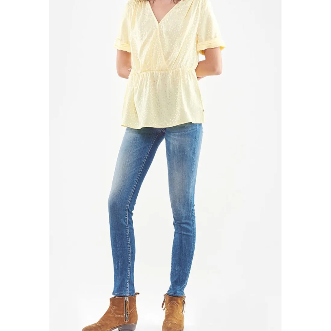 Top LIBU jaune