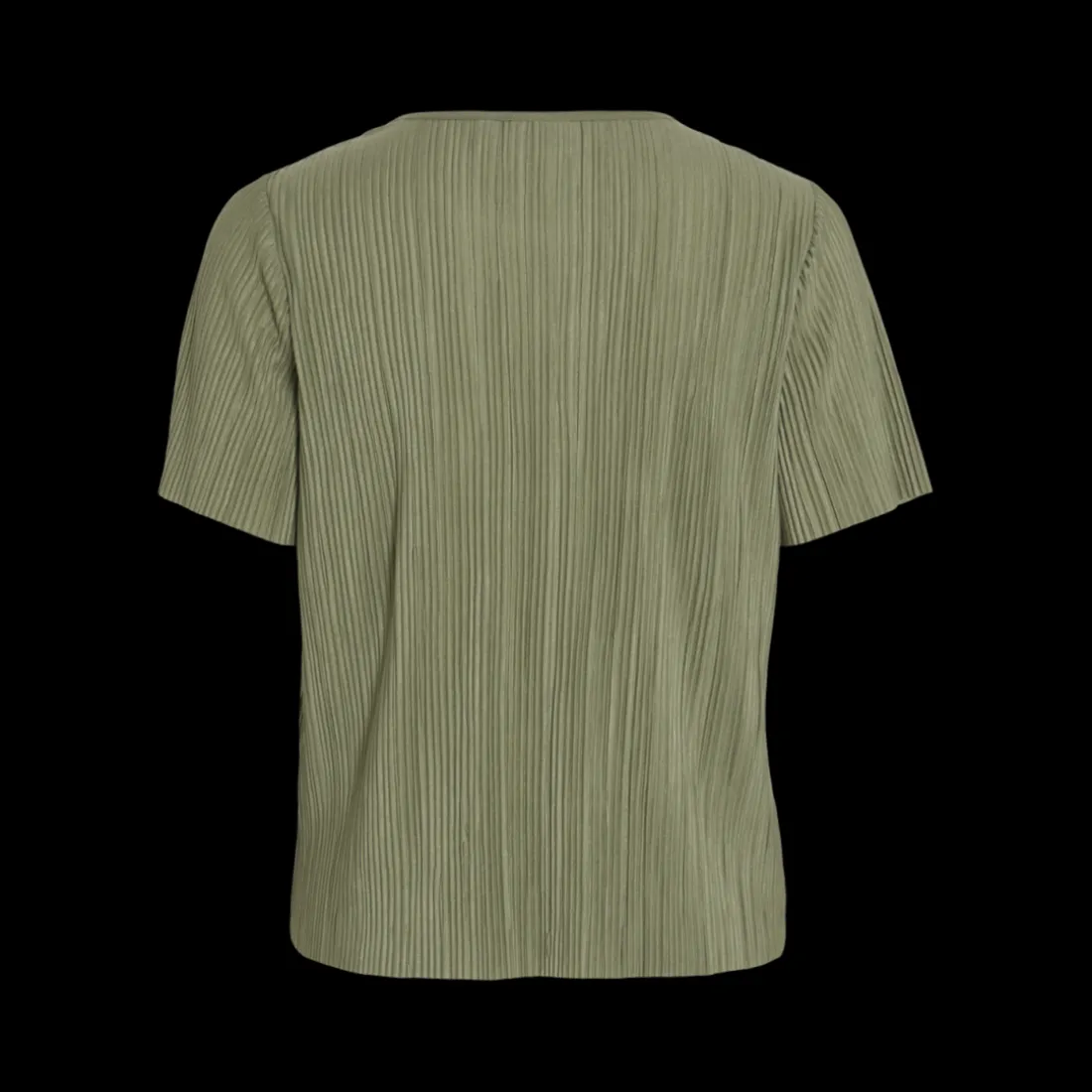 Top manches courtes vert foncé