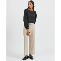 Top manches longues noir Lola