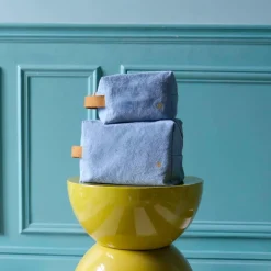 Trousse cube Iona Bluetiful 10 x 16 x 10 bleu