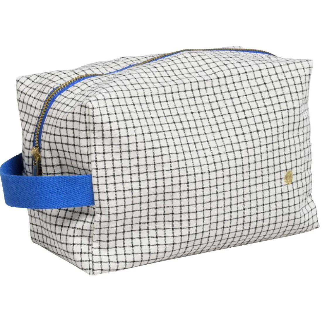 Trousse cube Stylo Bleu 14 x 22 x 11