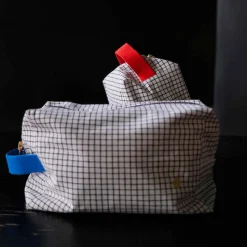 Trousse cube Stylo Bleu 14 x 22 x 11