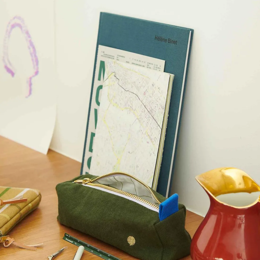 Trousse de bureau IONA Kale 6 x 20 x 6