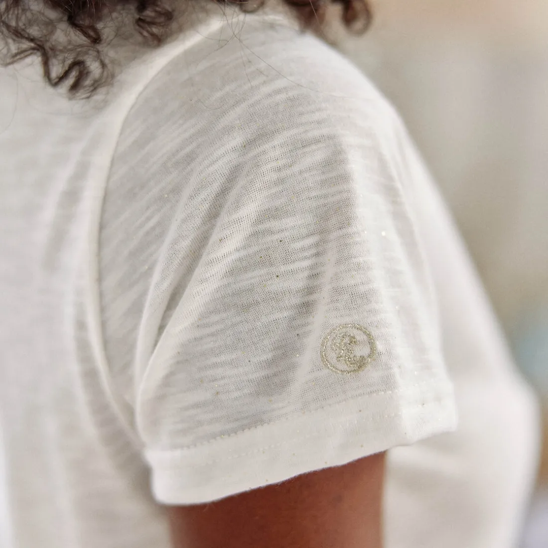T-SHIRT BLANC ELVIE