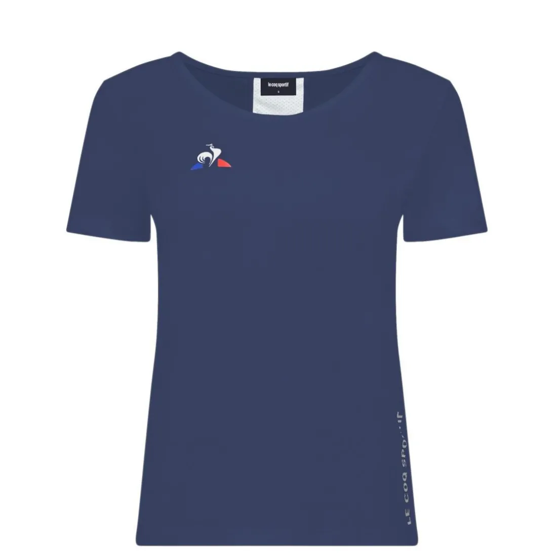 T-shirt Femme manches courtes TENNIS N°1 W dress blues bleu en coton