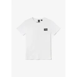T-shirt garçon Ouibo blanc en coton