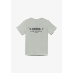 T-shirt garçon Shumbo gris clair en coton