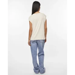 T-shirt loose fit manches courtes blanc