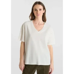T-shirt manche courte Alasko blanc en coton Xena