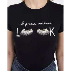 T-shirt manche courte BLEU MARINE en coton